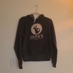 Java's Coffee Charcoal Hoodie